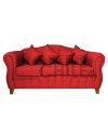SOFA REINA ANA 3 CUERPOS LINO