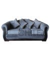 SOFA REINA ANA 3 CUERPOS MADERA FELPA