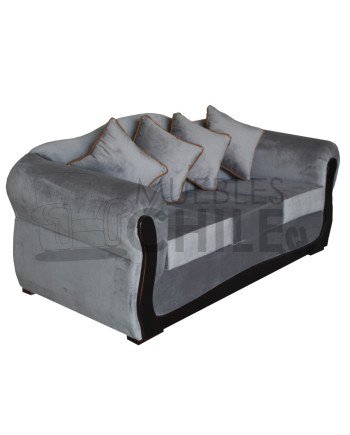 SOFA REINA ANA 3 CUERPOS MADERA FELPA