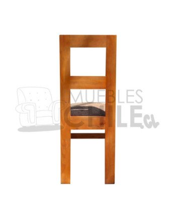 Comedor Rústico 4 Sillas 100x100cm Piedra | Pino Oregón Auténtico