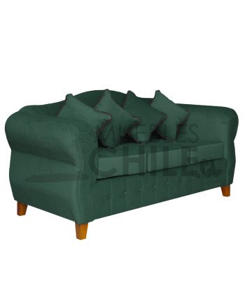 SOFA REINA ANA 3 CUERPOS FELPA