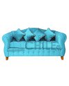 SOFA REINA ANA 3 CUERPOS FELPA