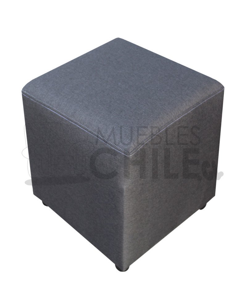 Pouf Liso Lino – Pouf Tapizado en lino Resistente y lavable