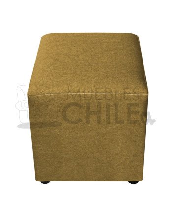 Pouf Liso Lino – Pouf Tapizado en lino Resistente y lavable