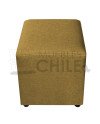 Pouf Liso Lino – Pouf Tapizado en lino Resistente y lavable