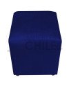 Pouf Liso Felpa X2– Asiento Tapizado en Felpa de Alta Resistencia