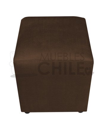 Pouf Liso Felpa X2– Asiento Tapizado en Felpa de Alta Resistencia