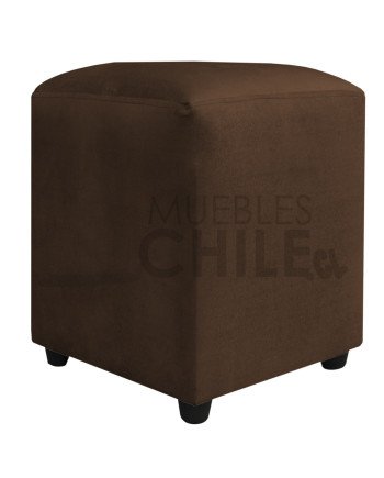 Pouf Liso Felpa X2– Asiento Tapizado en Felpa de Alta Resistencia