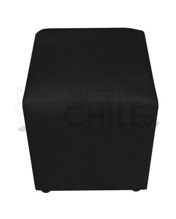 Pouf Liso Felpa X2– Asiento Tapizado en Felpa de Alta Resistencia