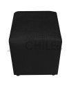 Pouf Liso Felpa X2– Asiento Tapizado en Felpa de Alta Resistencia