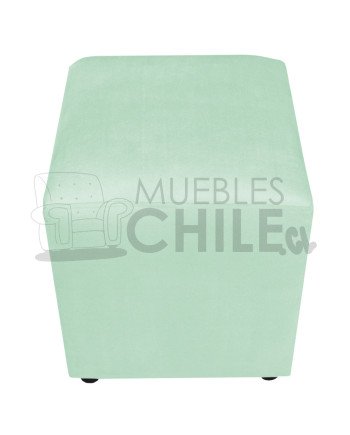 Pouf Liso Felpa X2– Asiento Tapizado en Felpa de Alta Resistencia