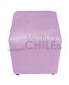 Pouf Liso Felpa – Asiento Tapizado en Felpa de Alta Resistencia