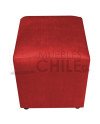 Pouf Liso Felpa – Asiento Tapizado en Felpa de Alta Resistencia