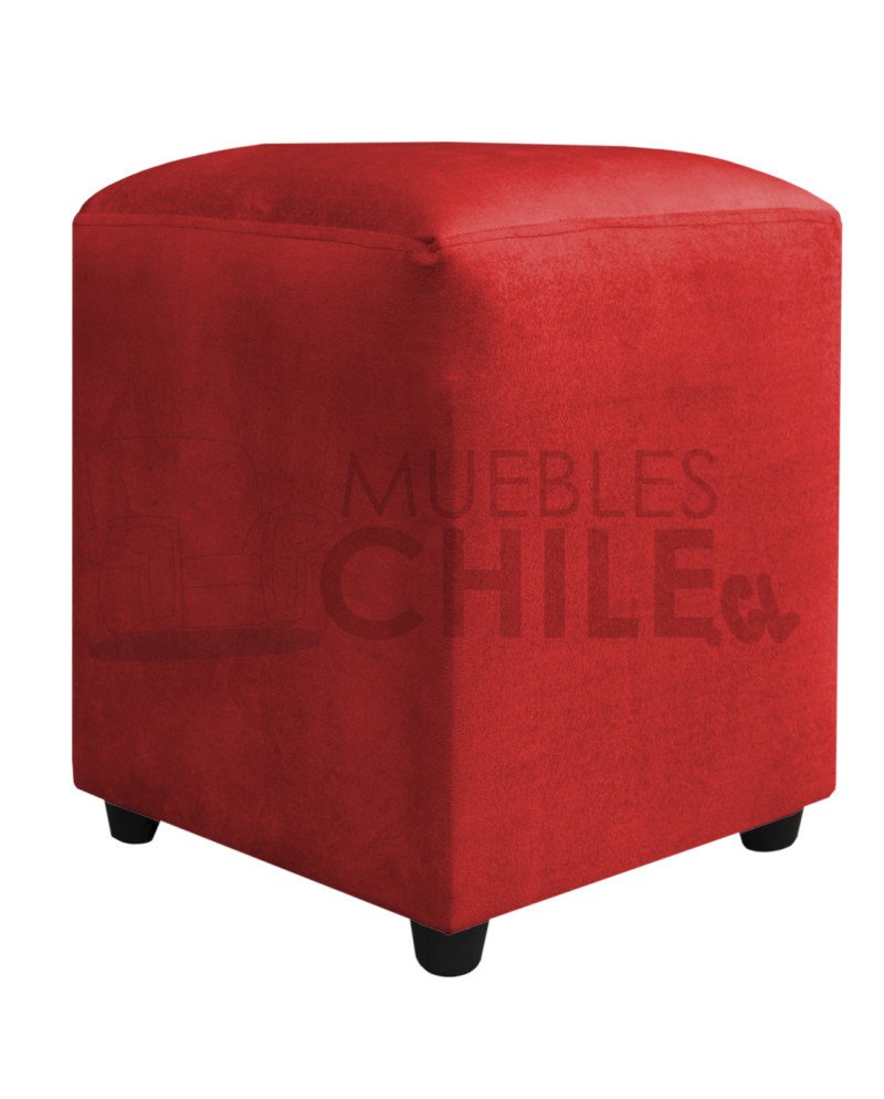 Pouf Liso Felpa – Asiento Tapizado en Felpa de Alta Resistencia