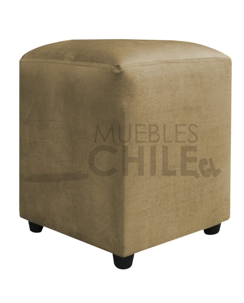 Pouf Liso Felpa – Asiento Tapizado en Felpa de Alta Resistencia