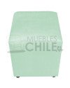 Pouf Liso Felpa – Asiento Tapizado en Felpa de Alta Resistencia