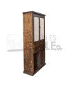LICORERA 85CM RUSTICA PUERTA CON VIDRIO