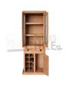 LICORERA 65CM RUSTICA PUERTA BARRA