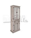LICORERA 65CM VINTAGE PUERTA CON VIDRIO