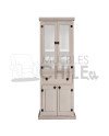 LICORERA 65CM VINTAGE PUERTA CON VIDRIO