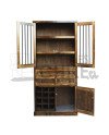 LICORERA 85CM RUSTICA PUERTA BARRA