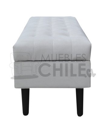 BANQUETA BAUL SIN BRAZOS TAPIZ FELPA
