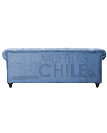 Sofá Chesterfield Seccional Reversible Lino – Elegante y Reforzado