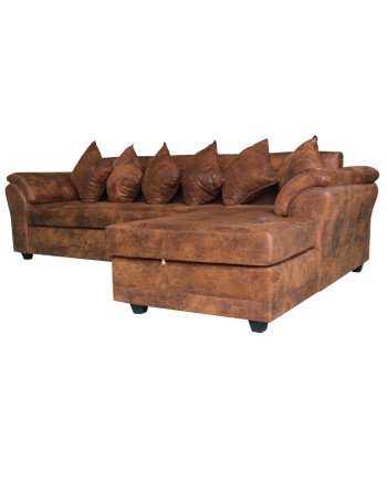 MUSTANG CUERO BONDED ENVEJECIDO BRAZO DERECHO