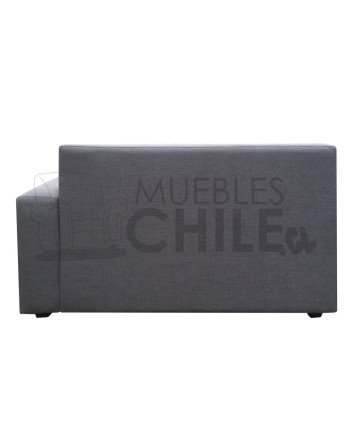 Seccional Mini Mustang Brazo Cuadrado Lino Izquierdo – Sofá Moderno