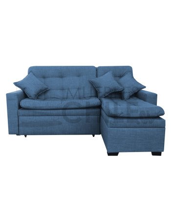 SECCIONAL CAMA BAUL DERECHO TAPIZ LINO