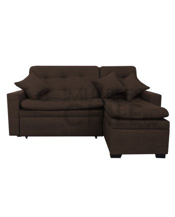 SECCIONAL CAMA BAUL DERECHO TAPIZ LINO