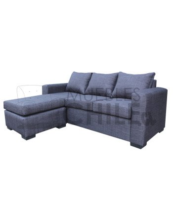 SECCIONAL REVERSIBLE BRAZO CUADRADO LINO
