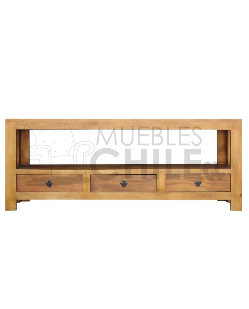 RACK RUSTICO 180CM MADERA