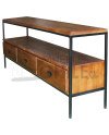 RACK RUSTICO 180CM ETRUSCO MADERA