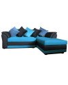 Mini Mustang brazo derecho lino y PU – Muebles Chile