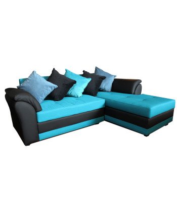 Mini Mustang brazo derecho lino y PU – Muebles Chile