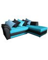 Mini Mustang brazo derecho lino y PU – Muebles Chile