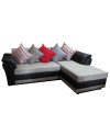 Mini Mustang brazo derecho lino y PU – Muebles Chile