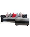 Mini Mustang brazo derecho lino y PU – Muebles Chile