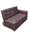 SOFA CAMA SECCIONAL CUERO BONDED IZQUIERDO