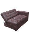SOFA CAMA SECCIONAL CUERO BONDED IZQUIERDO