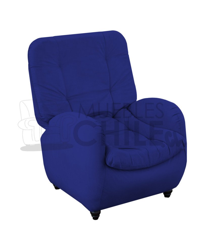 SILLON RECLINABLE TAPIZ FELPA