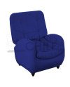 SILLON RECLINABLE TAPIZ FELPA