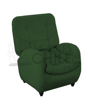 SILLON RECLINABLE TAPIZ FELPA