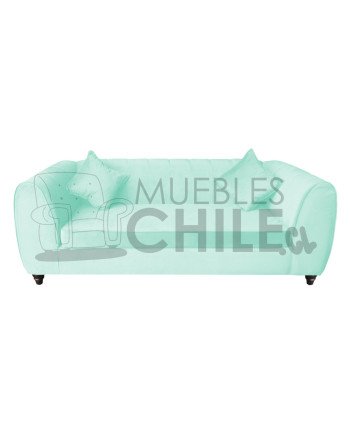 Sofá Estylo 3 Cuerpos Tapiz Felpa – Sofá Cómodo y Resistente para Living