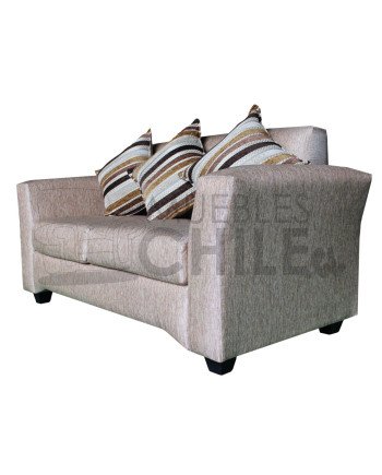 SOFA CITO 2 CUERPOS 160CM TAPIZ LINO