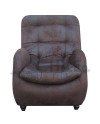 SILLON RECLINABLE CUERO BONDED ENVEJECIDO