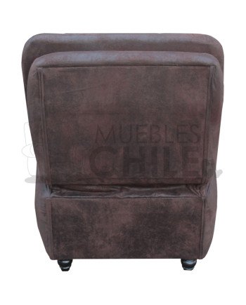 SILLON RECLINABLE CUERO BONDED ENVEJECIDO