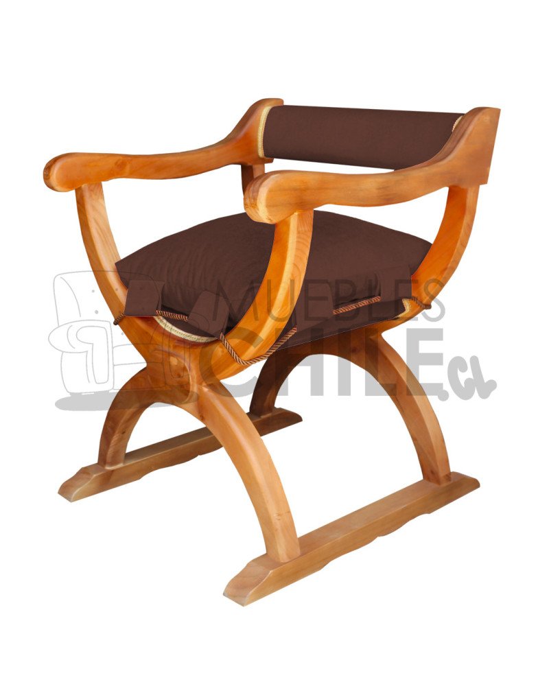 POLTRONA CURUL RUSTICO X2 FELPA