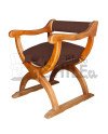 POLTRONA CURUL RUSTICO X2 FELPA